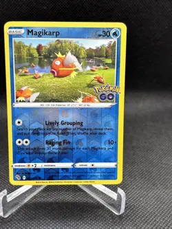 Pokemon Go Magikarp Reverse Holo 21/78 - Image 3