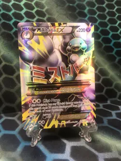 Pokemon Mega M Altaria EX Full Art Ultra Rare Card 121/124 Fates Collide 2016 - Image 2