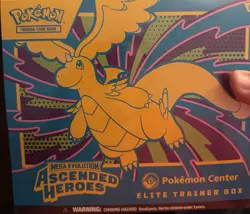 Pokemon Center Elite Trainer Box Dragonite Mega Evolution LAST ONE! **IN HAND** - Image 1