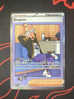 Drayton 172/131 (NM) Special Illustration Rare Prismatic Evolutions Holo Pokemon - Image 3