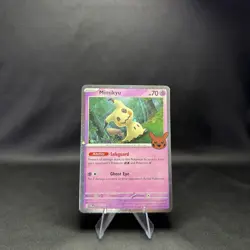 Mimikyu 037/091 Cosmos Holo Foil Trick or Trade Promo Pokemon Card TCG NM - Image 1