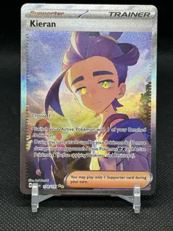 Kieran - 174/131 - Pokemon Prismatic Evolutions Special Illustration Rare - Image 1