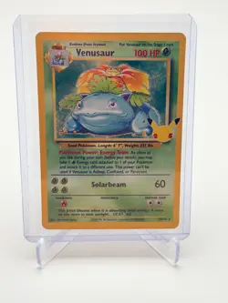Venusaur 15/102 Pokemon Card - Celebrations: Classic Collection - NM - Image 1