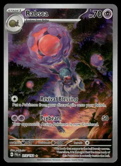 Pokemon Cards Rabsca 215/193 Paldea Evolved Illustration Rare NM - Image 1