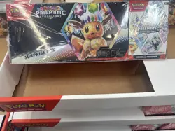 Pokemon Prismatic Evolutions Booster Bundle Surprise Box Eevee - Image 1