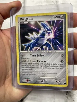 Dialga LV.68 Regular 16/106 Diamond & Pearl Great Encounters Rare Pokemon HP TCG - Image 2