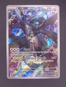N’s Zekrom #031 Ascended Heroes ETB Promo Pokemon TCG NM - Image 1