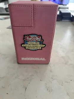 Yugioh WCQ Regional Pink Tower Deck Box Official Konami World Championship - Image 1