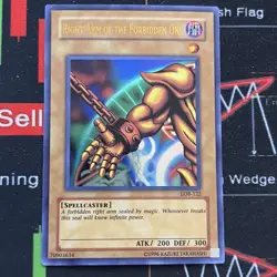 Right Arm Of The Forbidden One NM/MINT Condition (Unplayed) LOB 122 - Image 1