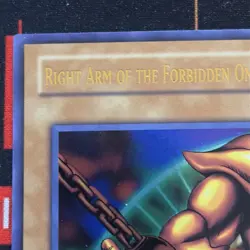 Right Arm Of The Forbidden One NM/MINT Condition (Unplayed) LOB 122 - Image 2