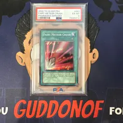 PSA 6 EX-MINT 2002 YU-GI-Oh! Pharaoh's Servant FAIRY METEOR CRUSH #063 - Image 1