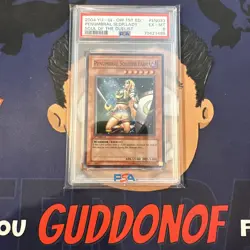 PSA 6 EXCELLENT MINT 2004 YU-GI-Oh! SOD PENUMBRAL SOLDIER LADY EN033 1st Edition - Image 1