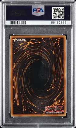 2005 YU-GI-OH! FET-FLAMING ETERNITY 1ST ED GEARFRIED THE SWORDMASTER PSA 9 - Image 2