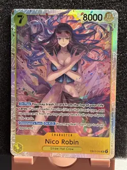 Nico Robin (055) EB03-055 Extra Booster: One Piece Heroines Edition Foil - Image 1