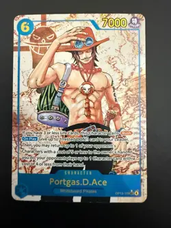 One Piece TCG Portgas D. Ace OP13‑119 Alt Art SEC Carrying on His Will - Image 1
