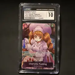 2024 ONE PIECE OP08-TWO LEGENDS ALTERNATE ART #067 CHARLOTTE PUDDING CGC 10 - Image 1