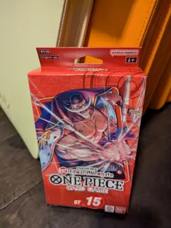 One Piece Starter Deck ST-15 Edward Newgate Deck Only English - No PRB-01 Pack - Image 1