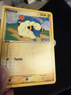 Pokemon TCG Mareep Card 62/115 Unseen Forces Holo Stamped - Image 2