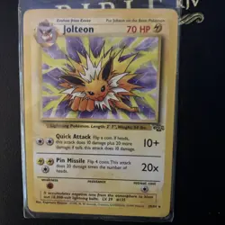 Jolteon 20/64 - 1999 Jungle Unlimited WOTC - Pokemon Card (HP) - Image 1