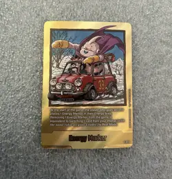 Bandai Dragon Ball Super Card Game Majin Buu Energy Marker E-87 Holo - Image 1