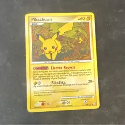 Pokemon Pikachu 94/123 Diamond & Pearl Basic Mouse 60 HP English Card Stock - Image 1