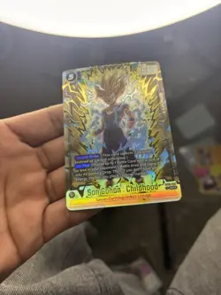 Dragon Ball Super Card Game Son Gohan : Childhood FB08-106 SR Holo Battle Card - Image 5