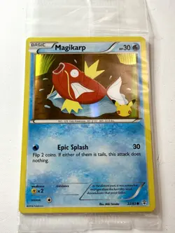 Magikarp Promo XY Generations 20th Anniversary Holo Card 22/83 NM Sealed New - Image 1