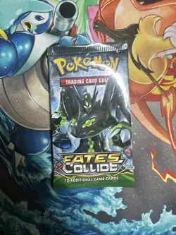 Pokemon TCG Fates Collide Booster Pack of 10 Cards Factory Sealed 20.00G - Image 3