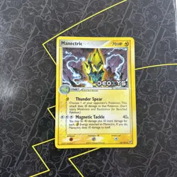 Manectric 38/107 Ex Deoxys Reverse Holo Foil Stamped Pokemon Card - Image 1