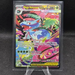 Pokemon TCG Mega Venusaur EX Card 177/132 English, Near Mint Condition - Image 1