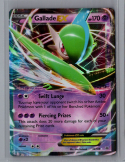 Gallade EX 34/108 - Pokemon TCG Roaring Skies XY Ultra Rare Card LP - Image 1
