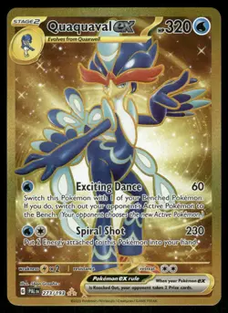 Pokemon Cards Quaquaval ex 273/193 Paldea Evolved Hyper Rare NM - Image 1