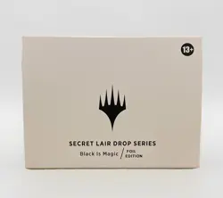 Magic the Gathering Black is Magic- Secret Lair Drop - Foil Edition - sealed - Image 1