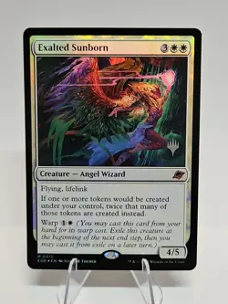 Exalted Sunborn Foil Promo Edge of Eternities NM - MTG Magic The Gathering - Image 1