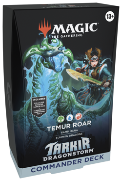 Temur Roar - Magic: The Gathering - Tarkir: Dragonstorm Commander Deck - Image 1