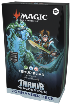 Temur Roar - Magic: The Gathering - Tarkir: Dragonstorm Commander Deck - Image 3