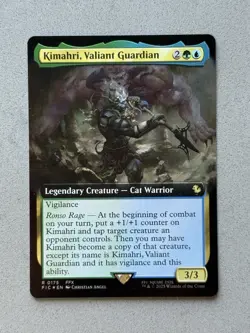 Kimahri, Valiant Guardian #175 Extended Art Foil MTG Final Fantasy Commander FIC - Image 3