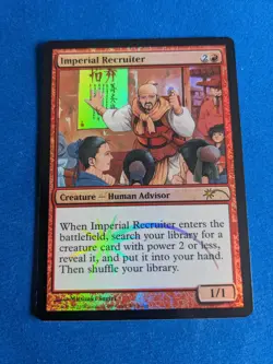 Imperial Recruiter 1x MtG *Foil* Judge Promo SP/NM **See Pictures!** - Image 1