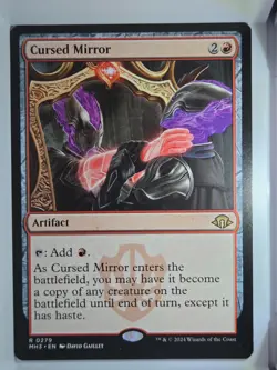 Cursed Mirror - R279 - MTG - Modern Horizons 3 (MH3) - Image 1