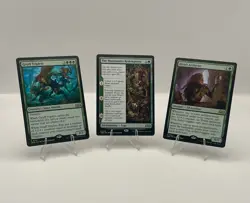 Lot of 3 Rares - Gruff Triplets - The Huntsman’s Redemption - Elvish Archivist - Image 1