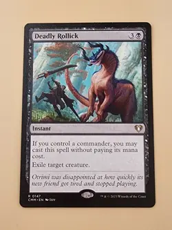 Deadly Rollick Commander Masters Regular NM - Image 2