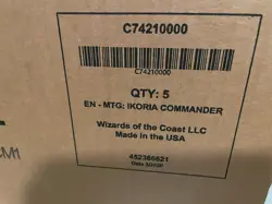 Magic the Gathering (MTG) Ikoria Commander 2020 Decks - Set of 5 - New/Sealed - Image 2