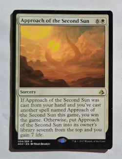 Magic MTG - Approach of the Second Sun - Amonkhet - LP - Image 1