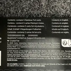 MTG: Secret Lair x Horizon: Into the Forbidden West, 5 Foils, Sleeve Wear - Image 4