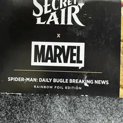 MTG: Secret Lair x Marvel's Spider-Man: Daily Bugle Breaking News, Sleeve Wear - Image 2