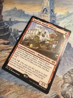 MTG Ragavan, Nimble Pilferer English, NM, Modern Horizons 2 - Image 3