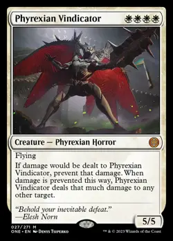 Phyrexian Vindicator [Phyrexia: All Will Be One] Lightly Played - Image 1