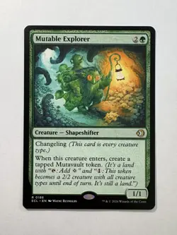 Mutable Explorer (w/ Mutavault Token) - Lorwyn Eclipsed - NM MTG - Image 1