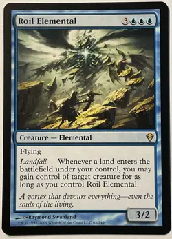 MTG Roil Elemental-Zendikar NM-M - Image 1