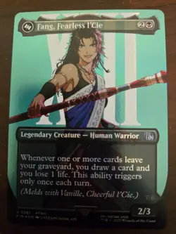 Fang, Fearless l'Cie (Borderless) Final Fantasy Foil - Image 1